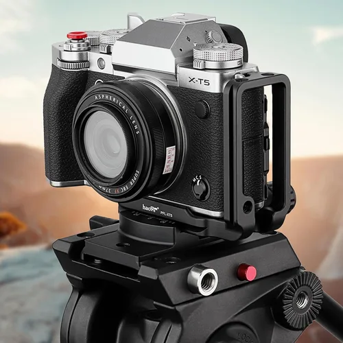 Miniatura 8 de Haoge CP-MA90 Adaptador de abrazadera QR de placa de liberación rápida para cabezal de video líquido Manfrotto para trípode seleccionado a