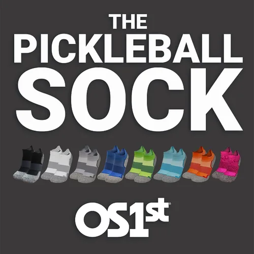 Miniatura 5 de The Pickelball Sock de OS1st Protección de ampollas de 360 grados cómodo ligero y absorbe la humedad