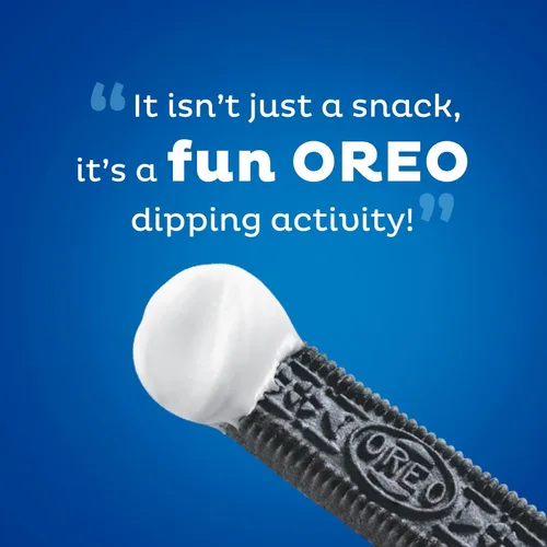 Miniatura 11 de Handi-Snacks OREO - Paquetes de bocadillos para salsa de galletas y creme, 20 paquetes de aperitivos
