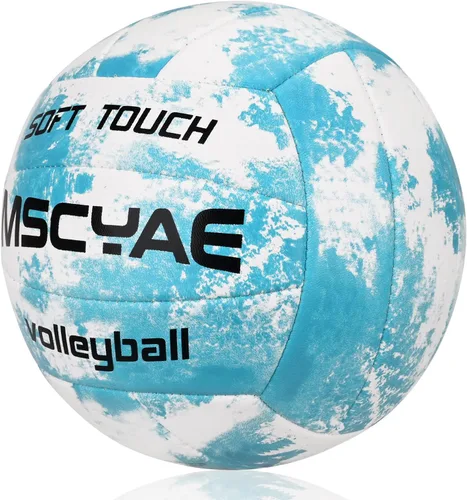 Miniatura 2 de Balones de voleibol de tamaño oficial 5, suaves al tacto para niños, jóvenes y adultos, voleibol para interiores y exteriores, para principiantes