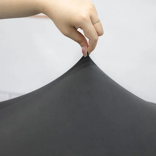 Miniatura 5 de Morbuy Funda para silla Wingback, 2 piezas, lavable, elástica, con respaldo de ala, fundas para silla con brazos para sala de estar, dormitorio