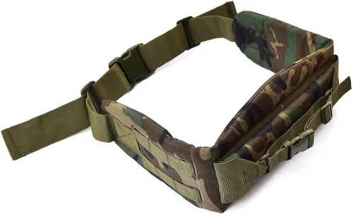 Miniatura 2 de A.L.I.C.E Kidney Belt and Alice Kidney pad with Strap belt/Hip Belt/Kidney belt for framed rucksack LC-2/ALICE Pack Marrón Cayote