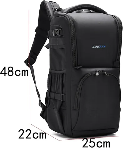 Miniatura 3 de ZZQ&CCF Mochila para cámara de lente de teleobjetivo para Canon RF 200-800/100-500, funda para lente Nikon Z 180-600, bolsa para cámara compatible