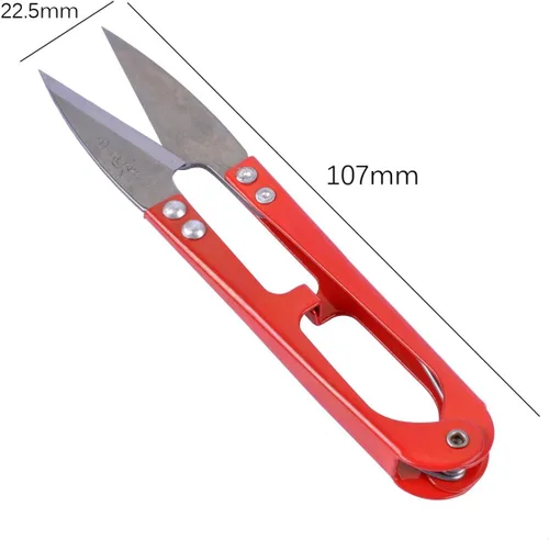 Miniatura 2 de UCEC Tijeras de hilo de 4.2 pulgadas, tijeras de coser pequeñas de ganchillo para coser y tejer, mini tijeras pequeñas para coser bordado, tejer
