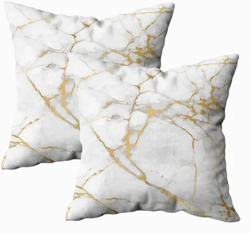 Miniatura 13 de Fundas de almohada decorativas de 16 x 16 pulgadas, patrón blanco y negro de tablero de ajedrez para sofá, fundas de cojín de granja para decoración