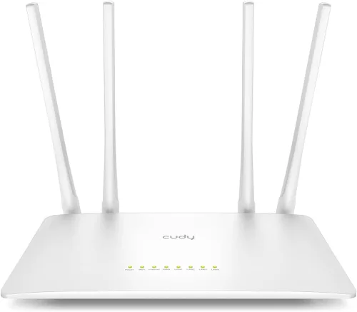 Cudy Extensor de enrutador WiFi inteligente AC1200, punto de acceso, WISP, banda dual de 5 GHz, LAN de 10/100 Mbps, antenas 4x5dBi, VPN, WiFi para