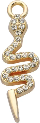 Miniatura 60 de Paquete de 20 dijes de diamantes de imitación chapados en oro, accesorios de cristal para collares, pulseras, joyería, manualidades, bricolaje