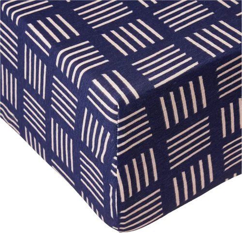 Miniatura 26 de HonestBaby Paquete de 2 sábanas bajeras para cuna Paquete de 2 - Azul claro