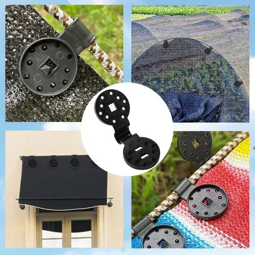 Miniatura 5 de Clips de plástico para tela de sombra, clip de fijación de red para sombrilla, clips de tela para invernadero, jardín al aire libre, red