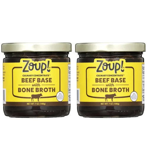 Miniatura 7 de Zoup! Bueno, realmente bueno concentrado culinario de caldo de hueso de res, paquete de 6, 7 onzas cada uno