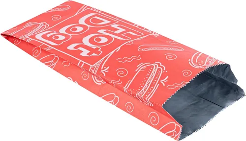 Miniatura 11 de Restaurantware -Bag Tek - Bolsas de comida forradas con papel de aluminio de 3.7 x 1.2 x 9.1 pulgadas, 100 envoltorios desechables para perros