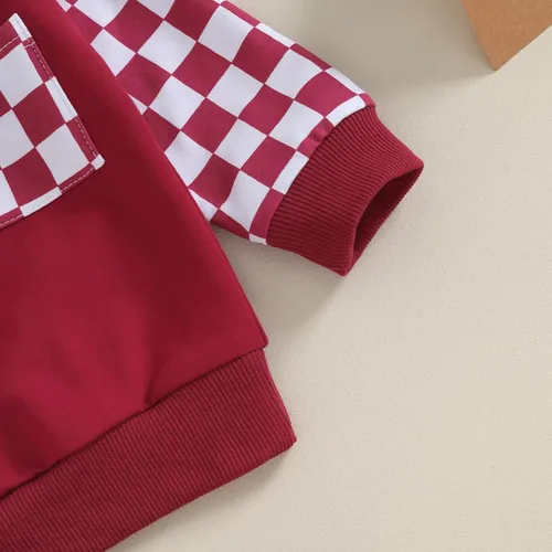 Miniatura 4 de BeQeuewll Ropa para bebé niña, trajes de otoño e invierno, sudadera de manga larga, sudadera y pantalones para niños pequeños