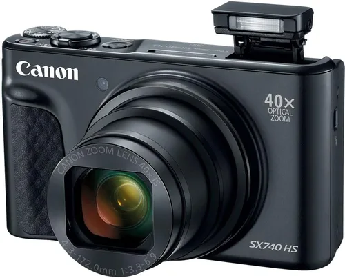 Miniatura 5 de Canon PowerShot SX740 HS - Cámara digital Sensor CMOS de 20.3 MP, zoom óptico 40x, video UHD 4K, Wi-Fi y Bluetooth Cámara compacta de apuntar