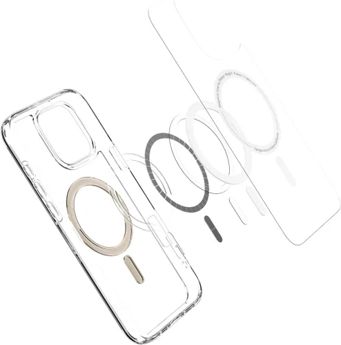 Miniatura 156 de Spigen Funda para iPhone 13 Mini, ultra híbrida MagFit [antiamarilleo] [compatible con Magsafe] - Transparente