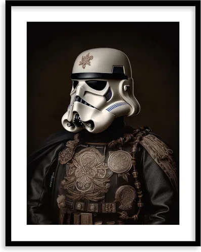 Miniatura 26 de Láminas de Arte de Retratos Victorianos de Star Wars - Impresión de Arte Fino Giclée Premium - Decoración de Pared Steampunk Estética, Póster Darth