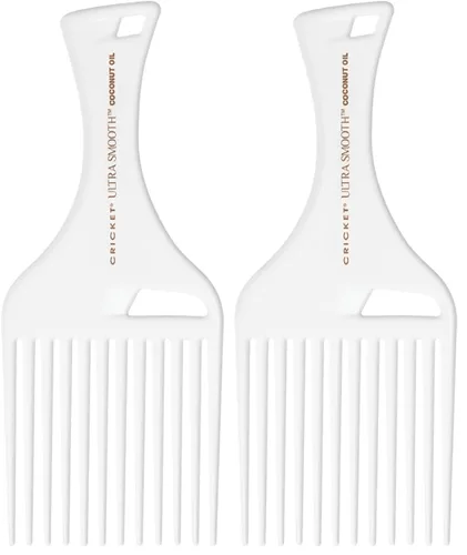 Miniatura 11 de Cricket Peine Ultra Suave de Coco para Cabello - Infundido con Aceite de Coco y Queratina para Brillo y Volumen Sin Encrespamiento, Ideal