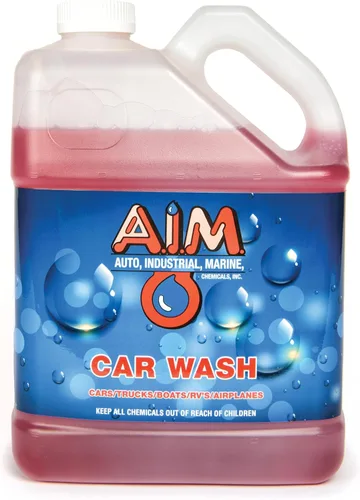 AIM Chemicals - Champú de auto con fórmula de alta espuma, champú profesional para lavado de autos compatible con revestimientos de cerámica, ideal