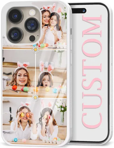 Miniatura 14 de Fundas personalizadas para teléfono, diseño de collage de fotos personalizadas, divertidas, para iPhone 11, 12, 13, 14, 15, 16, 17 Pro Max Plus 3Foto