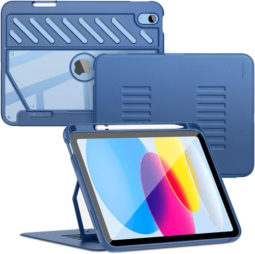 Miniatura 2 de MoKo Funda para iPad (A16) 11ª Generación de 11 pulgadas 2025/iPad 10ª Generación de 10.9 pulgadas 2022 con Soporte para Lápiz