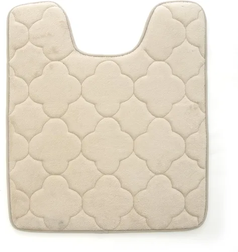 Miniatura 14 de Tapete de baño de espuma viscoelástica bordada con tecnología Water Shield, 17 x 24 pulgadas, angora