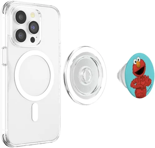 Miniatura 4 de Sesame Street Elmo PopSockets MagSafe PopGrip para iPhone