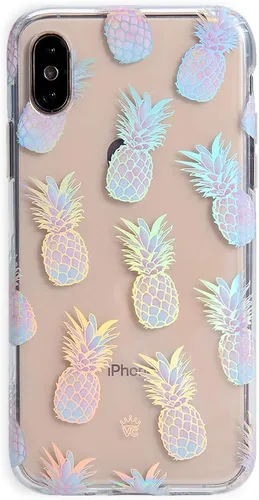 Miniatura 8 de VELVET CAVIAR Funda brillante iridiscente para iPhone Xs Max, funda protectora estética para mujer (cuarzo ópalo azul)