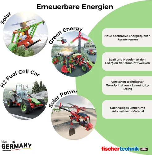 Miniatura 6 de fischertechnik Conjunto de construcción solar avanzada, multi