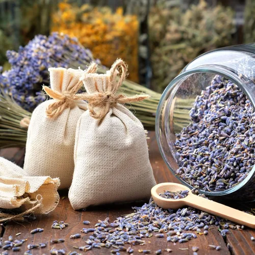 Miniatura 6 de Treela 3 libras de lavanda seca a granel, pétalos de flores fragantes para bricolaje, regalos de boda, manualidades, bolsitas de fragancia