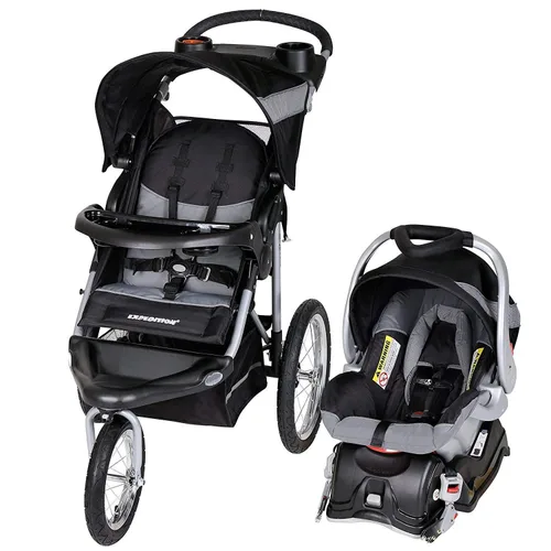 Miniatura 14 de Baby Trend Sistema de viaje Expedition® Jogger con asiento infantil para automóvil EZ Flex-Loc®, Azul Milenio Azul(Millennium Blue)