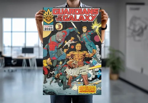 Miniatura 7 de Guardians Of The Galaxy Volume 3 - Comic Poster (Comic Cover) (Size: 24" x 36") (Laminated Poster)