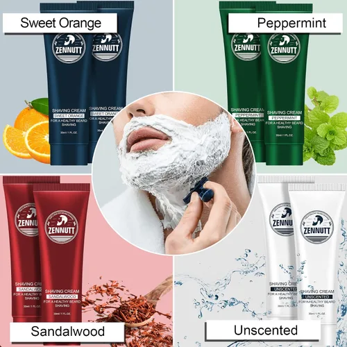 Miniatura 2 de Crema de afeitar para hombre, 8 piezas, juego de regalo de crema de afeitado de viaje, kit de crema de afeitar de lujo para hombre, regalo único