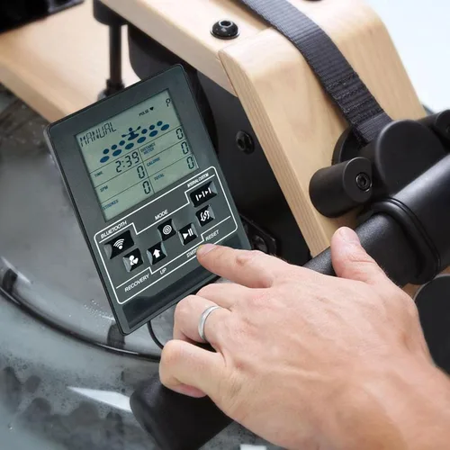 Miniatura 7 de Inicio Máquina de remo Monitor ajustable duradero odómetro Piezas de repuesto automáticas Contador de velocímetro para el hogar Fitness Riding Bike