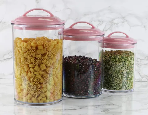 Miniatura 4 de Reston Lloyd, recipientes herméticos de almacenamiento de alimentos sin BPA, para cereales, pasta, azúcar, café, harina, galletas, té suelto