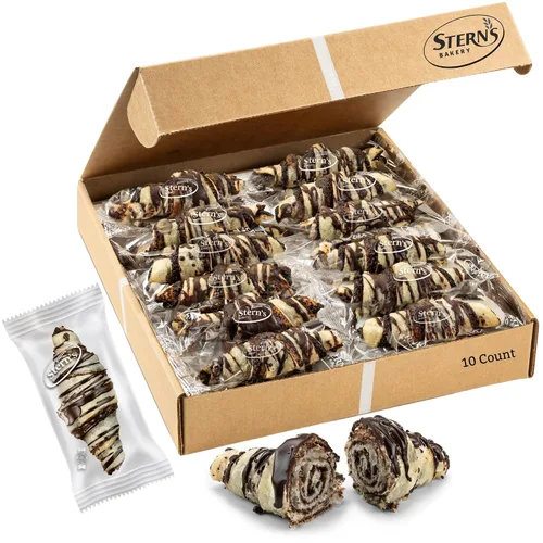 Miniatura 6 de Pasteles Sin Azúcar Cruasán de Chocolate Pan Babka de Chocolate Pastelería de Desayuno Sin Lácteos y Nueces Sin Conservantes Únicos
