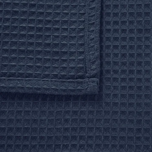 Miniatura 5 de Encasa XO - Toallas de mano y faciales de tejido a cuadros 30x30 cm, juego de 12 paños de color azul marino Secado rápido para baño, gimnasio