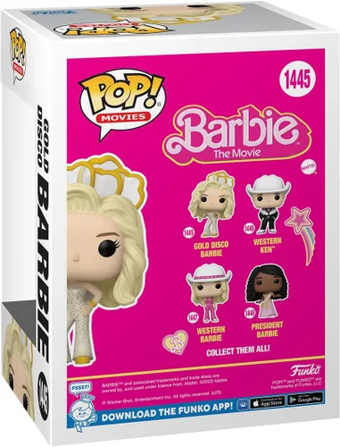 Miniatura 3 de Funko Pop! Movies: Barbie - Disco de oro Barbie - (Dance Party) - Figura de vinilo coleccionable - Idea de regalo - Producto oficial - para niños
