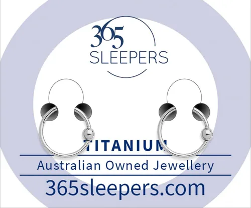 Miniatura 17 de 365 Sleepers Anillo de titanio de 18G de 0.236 a 0.394 pulgadas, con bisagras, segmento BCR, hélice, tragus, septum, nariz, labio, arete de aro