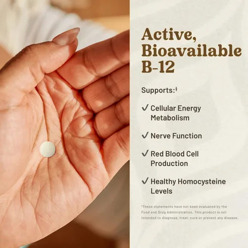 Miniatura 3 de Ultra B-12 Methylcobalamin ActivMelt Kal 30 Micro tabletas