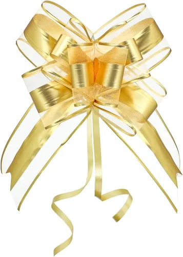 Miniatura 22 de Lazos para envolver regalos, 15 lazos de regalo grandes a granel para paquetes de regalos, cestas de regalo, Navidad, boda y decoración de fiestas