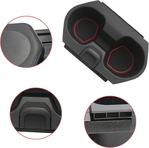 Miniatura 6 de Soporte para taza Civic con alfombrilla para consola central compatible con accesorios Honda Civic de 10ª generación Lx Ex Si Coupé Sedán Hatchback