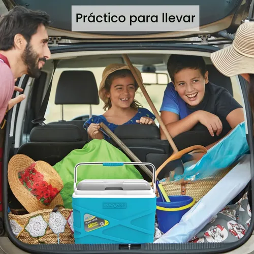Miniatura 4 de Pinnacle Lonchera térmica térmica de 10 litros – Enfriador duro portátil para campamento/picnic – Coolbox se mantiene fresco durante 48 horas.