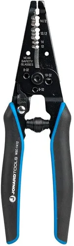 Miniatura 9 de Jonard Tools Pelacables curvados de acero inoxidable WSS-1020, 10-20 AWG