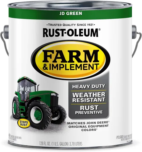 Miniatura 50 de Rust-Oleum 280131-6PK Pintura en aerosol para granjas e implementos, 12 onzas líquidas, color azul Ford, paquete de 6 Ford azul