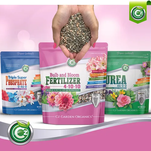 Miniatura 7 de 4-10-10 - Fertilizante para bulbos y flores, fabricado en Estados Unidos, 2% de hierro + micronutrientes, alimento para plantas para jardines