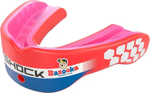 Shock Doctor, Gel Max Power Flavor - Protector bucal, fútbol, lacrosse, hockey, artes marciales mixtas, boxeo, jóvenes y adultos