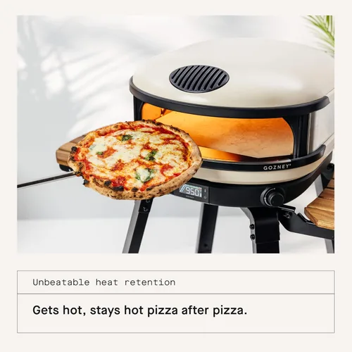 Miniatura 5 de Horno de pizza Gozney Arc XL al aire libre, horno de pizza de gas propano, control de llama de precisión, cocina pizzas de 16" en 60 segundos, Arco