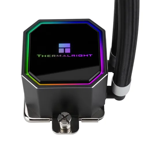 Miniatura 9 de Thermalright Frozen Prism 240 Enfriador de agua líquido negro para CPU con ventilador PWM de 4.724 in, especificación de fila fría negra de 240