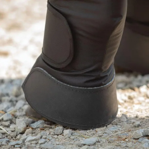 Miniatura 7 de Dura-Tech Botas de envío de caballos con forro polar Tamaño grande Color negro Cobertura completa de las piernas, resistente 600D Ripstop