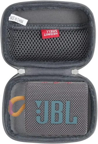Miniatura 10 de Hermitshell Funda rígida de viaje para JBL Go 4 - Altavoz Bluetooth ultraportátil (negro, funda para JBL GO 4)