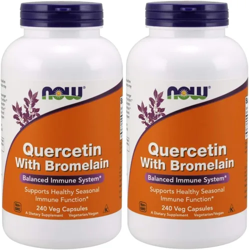 Miniatura 5 de Now Foods Quercetina con bromelina, 120 CT